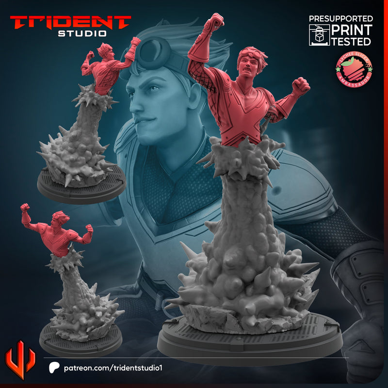CANNONBALL - Marvel MCP-Compatible 40mm Resin Miniature