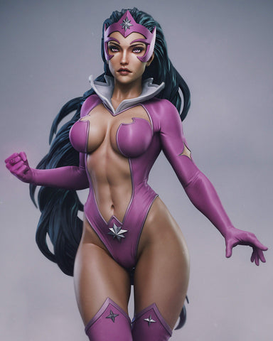 Star Sapphire Resin Statue - view 1