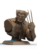 Logan Resin Bust - Design 1 - view 2