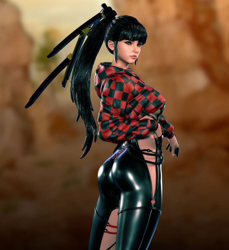 Eve Racer's High Suit Resin Statue - view 6