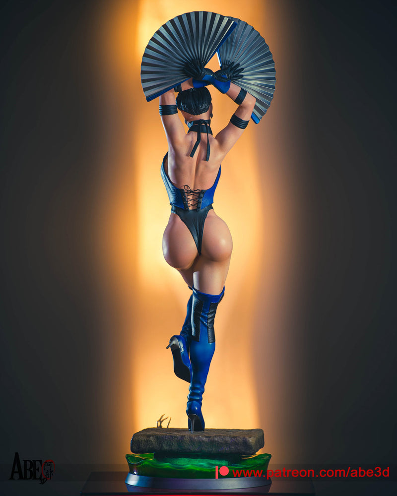 Kitana Resin Statue - view 6