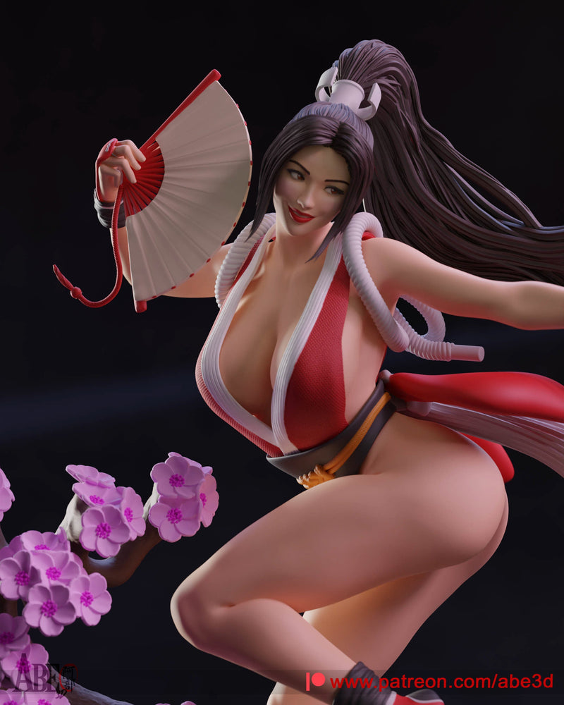 Mai Shiranui Resin Statue - view 1