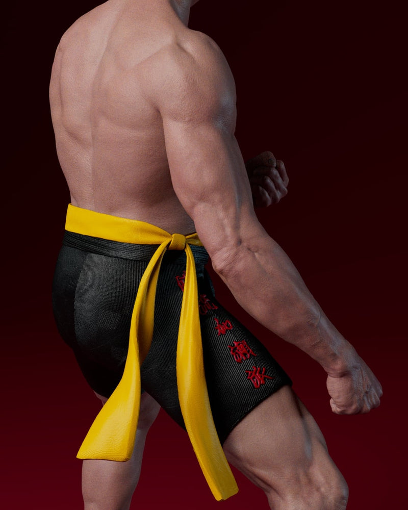 Frank Dux Resin Statue - view 6