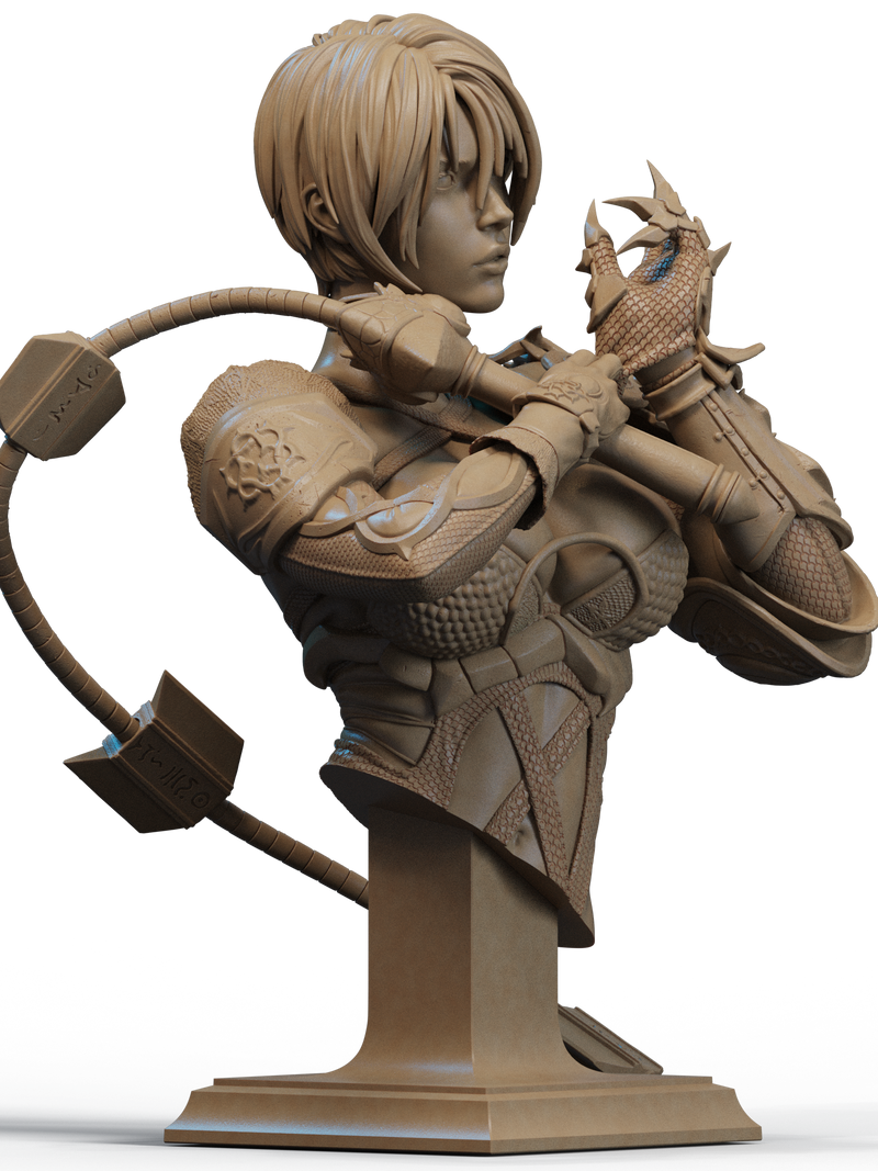 Ivy Valentine Resin Bust - view 3