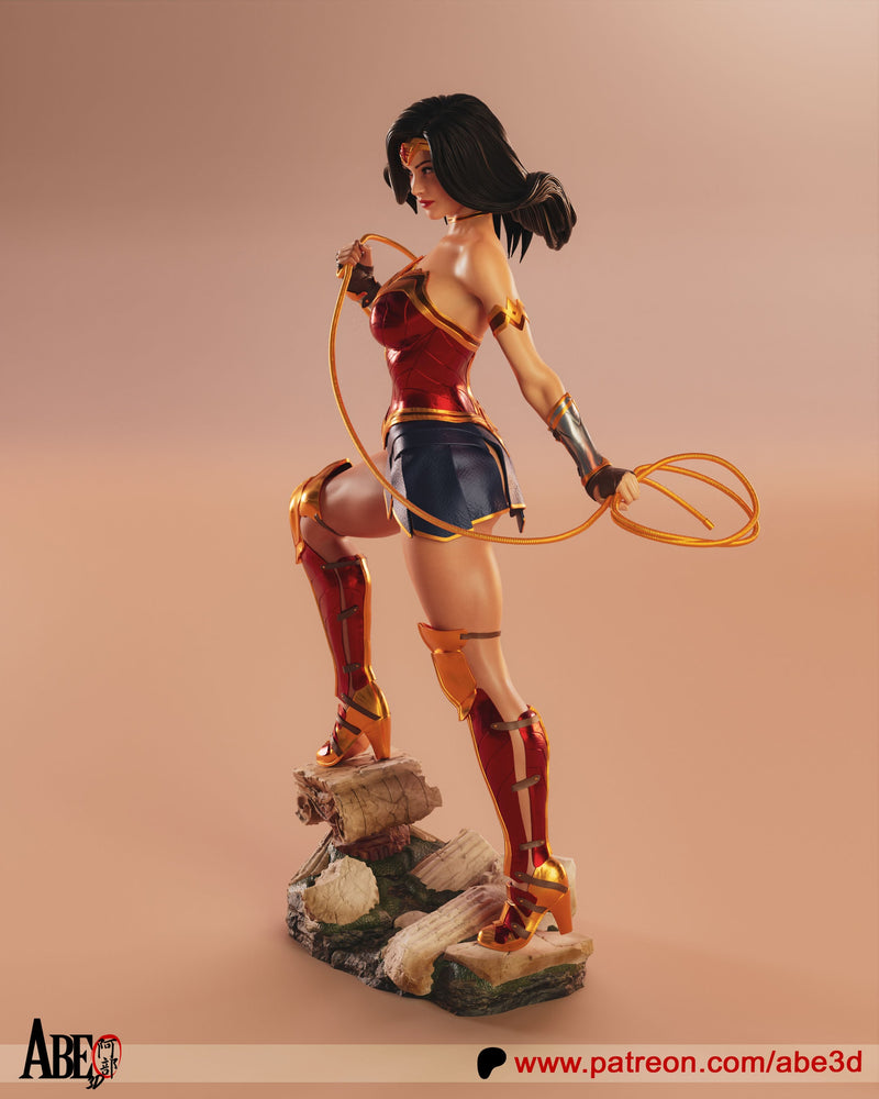 Wonder Woman Resin Statue - view 3