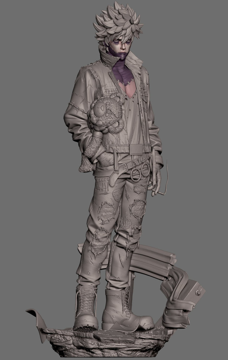 Dabi Resin Statue - view 8