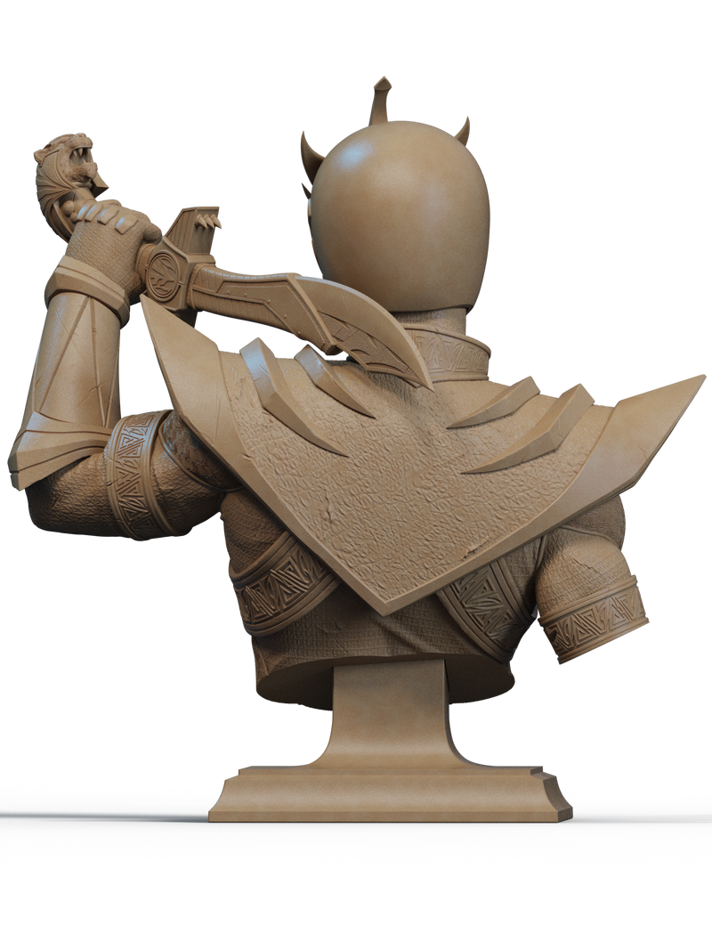 Lord Drakkon Resin Bust - view 3