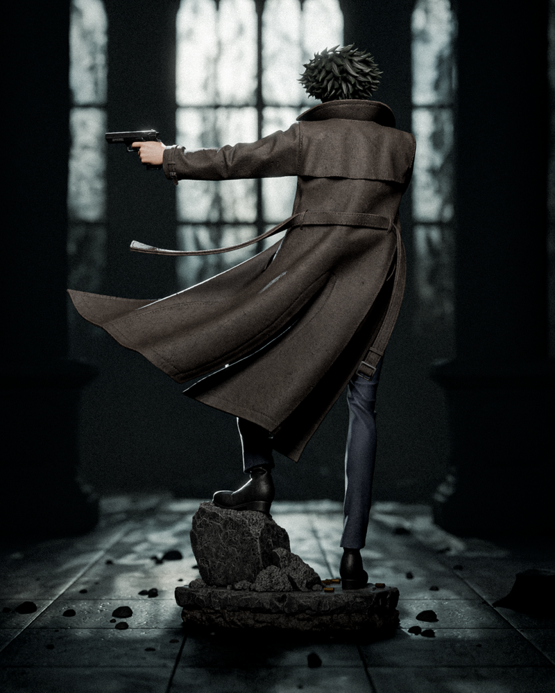 Spike Resin Statue - view 3