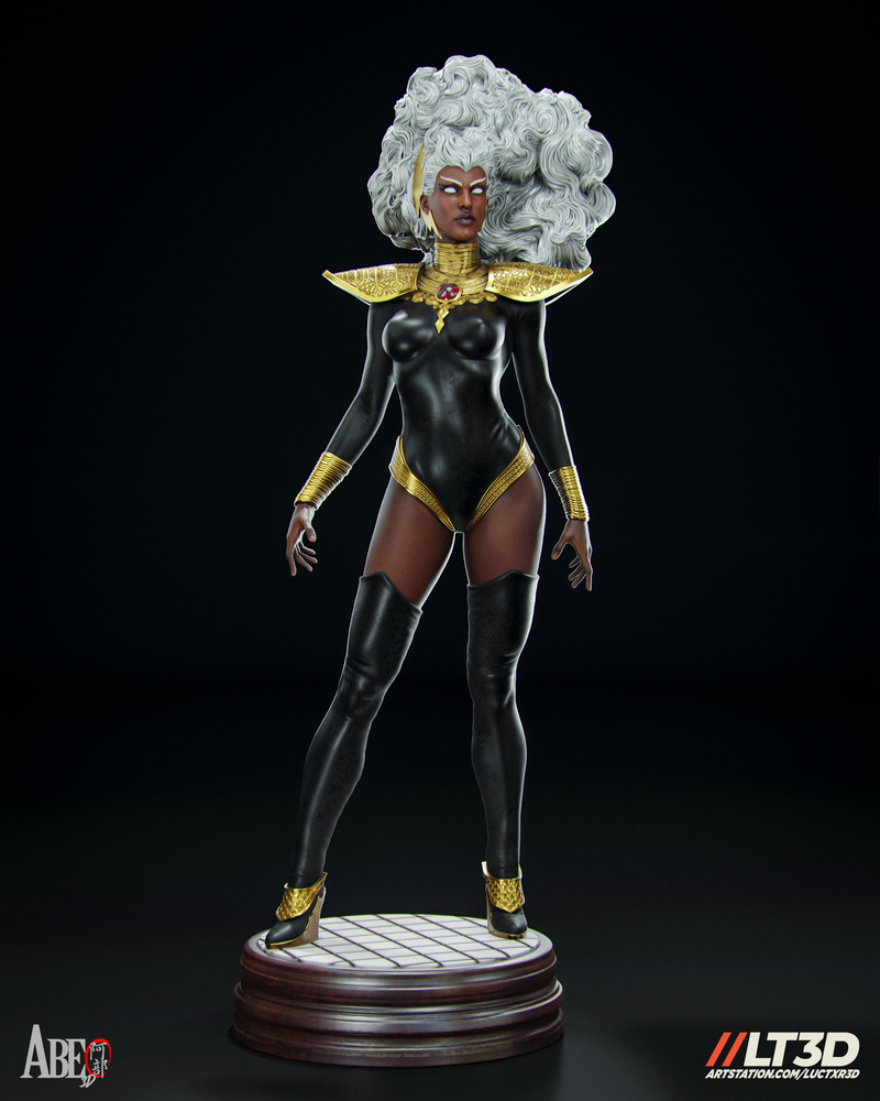 Storm Hellfire Gala Resin Statue - view 6