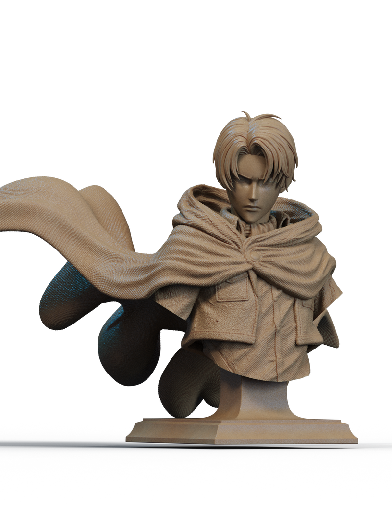 Levi Resin Bust - view 1