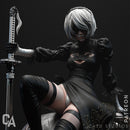 2B Resin Statue - Design 2 - view 1