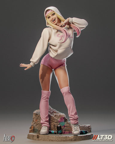 Gwen Stacy LT3D Resin Statue - view 1