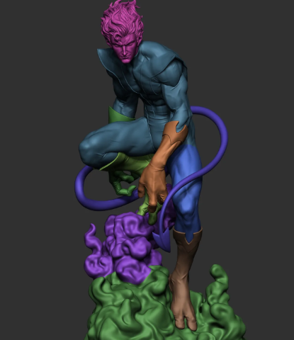 Nightcrawler Resin Statue - view 6