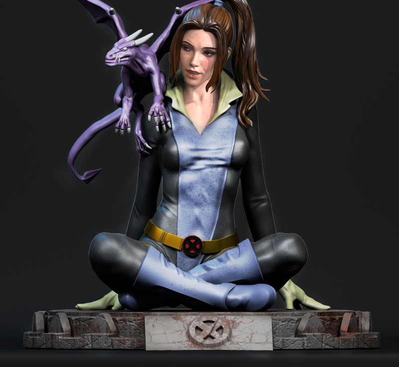Kitty Pride Resin Statue - view 3