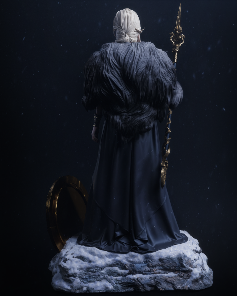 Freyja Resin Statue - view 6