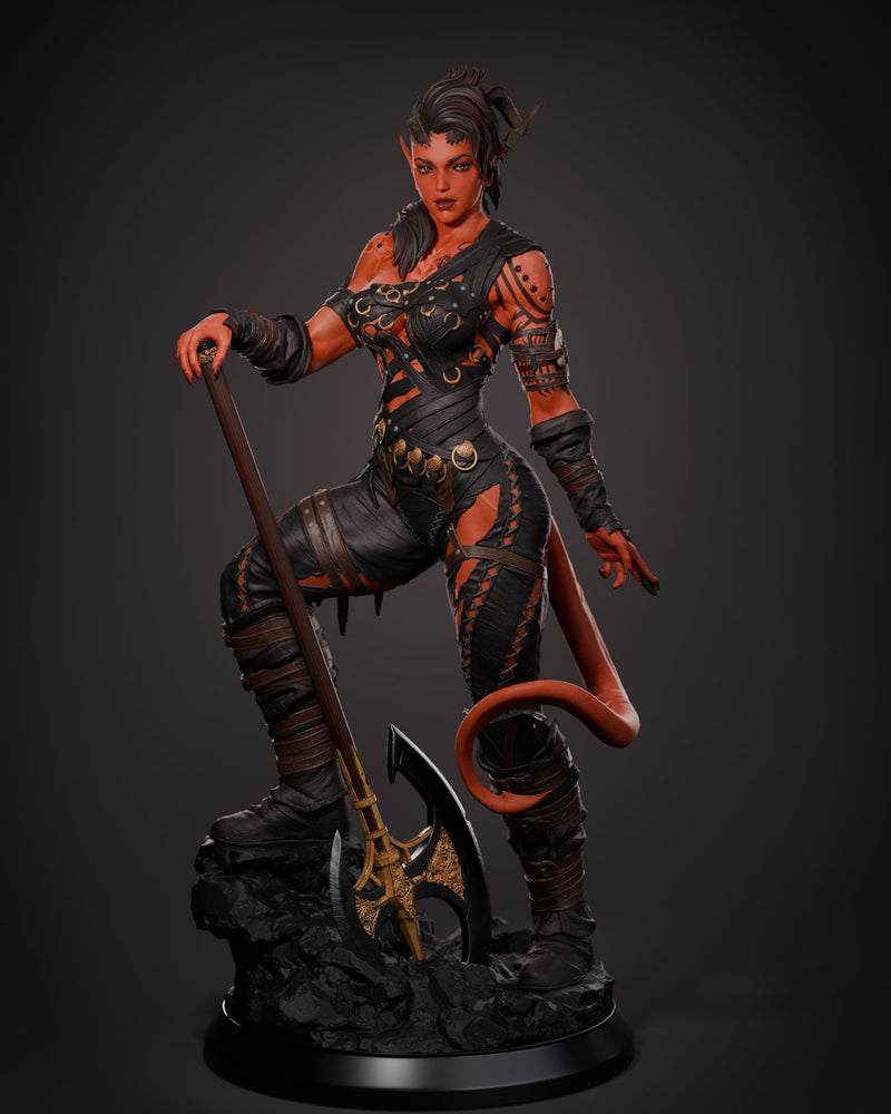 Karlach Resin Statue - view 1