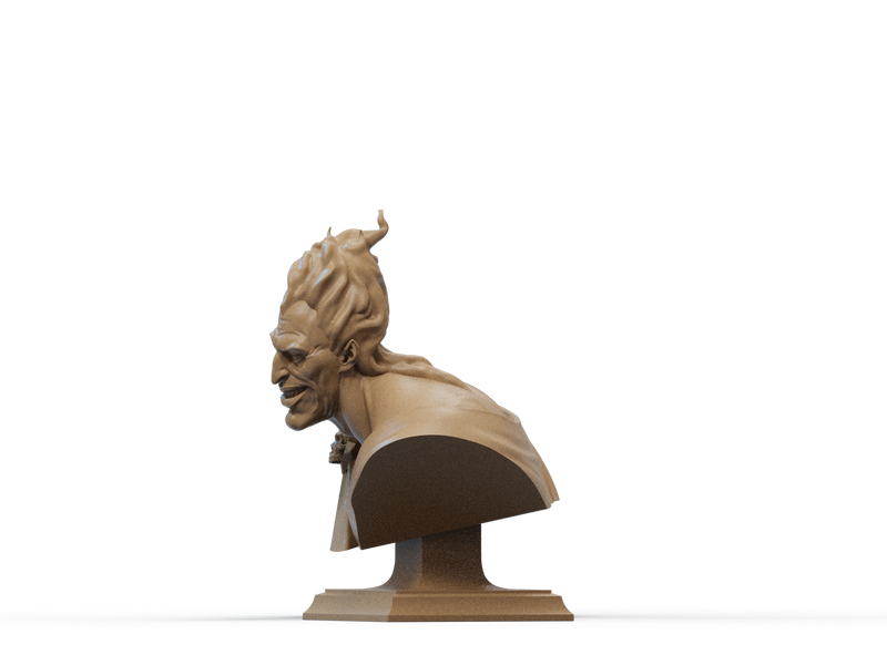 Hades Resin Bust - Design 1 - view 4
