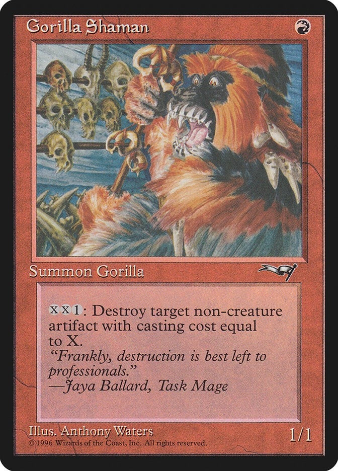 Gorilla Shaman (Holding Child) [Alliances]