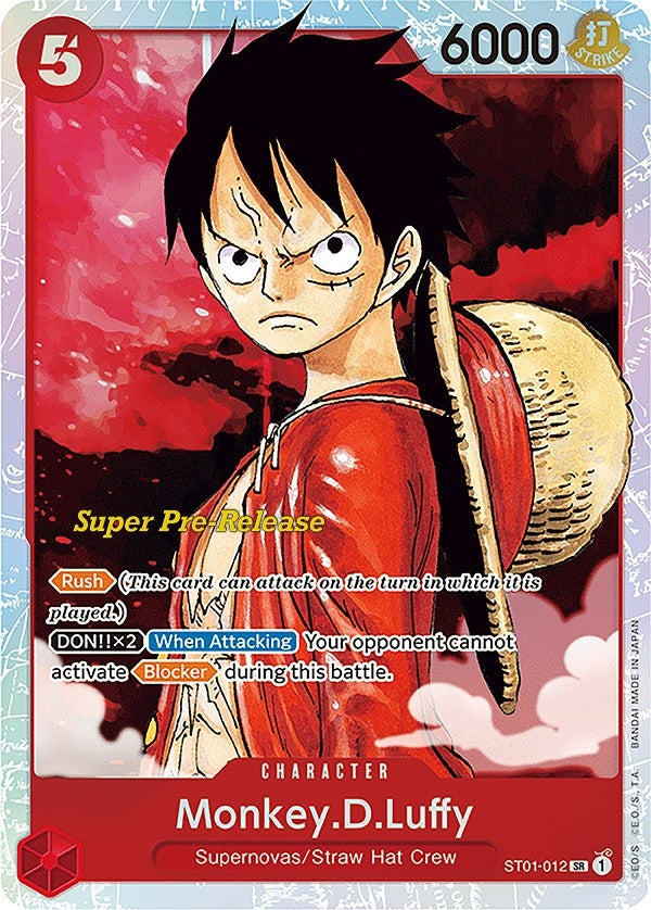 MonkeyDLuffy 012 (ST01-012) [ST-01 PRE]