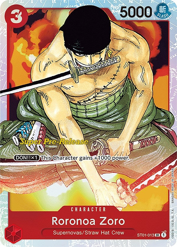 Roronoa Zoro (ST01-013) [ST-01 PRE]