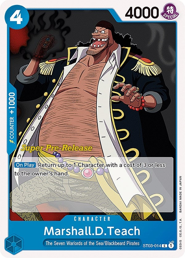 MarshallDTeach (ST03-014) [ST-03 PRE]