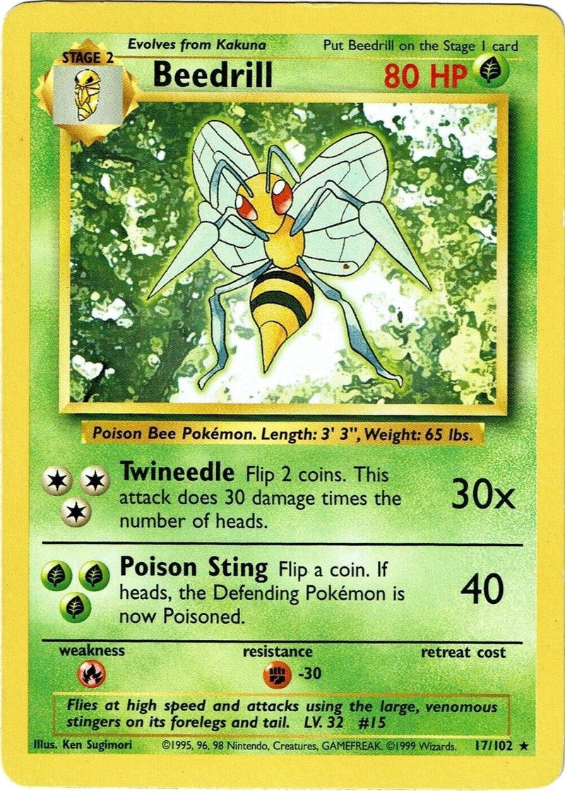 Beedrill (017/102) (Base Set)