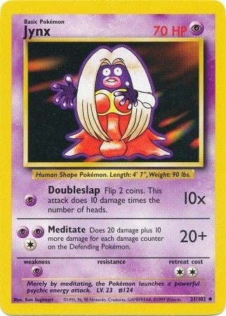 Jynx (031/102) (Base Set)