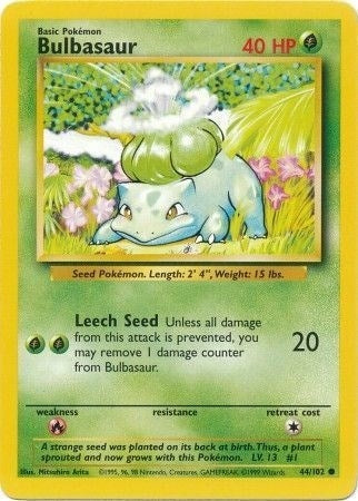 Bulbasaur (044/102) [BS]