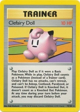 Clefairy Doll (070/102) (Base Set)