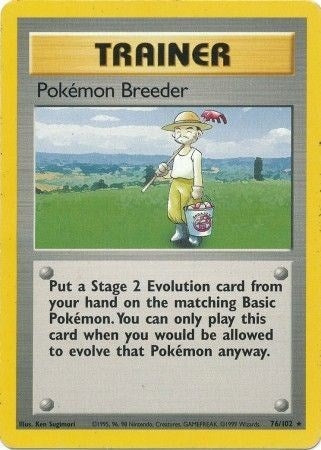 Pokemon Breeder (076/102) [BS]