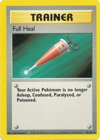 Full Heal (082/102) (Base Set)