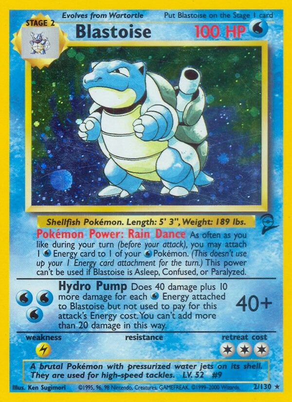 Blastoise (002/130) [BS2]