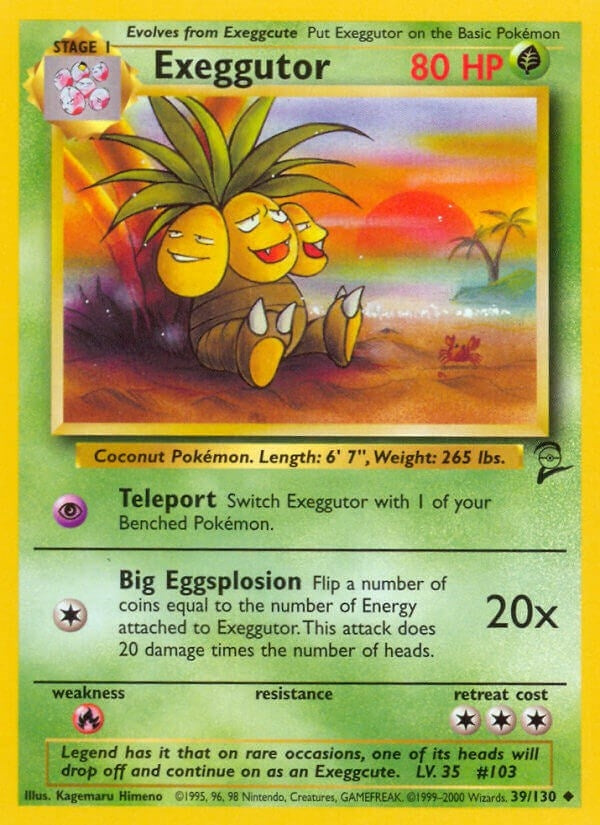 Exeggutor (039/130) [BS2]