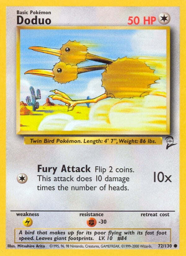 Doduo (072/130) [BS2]