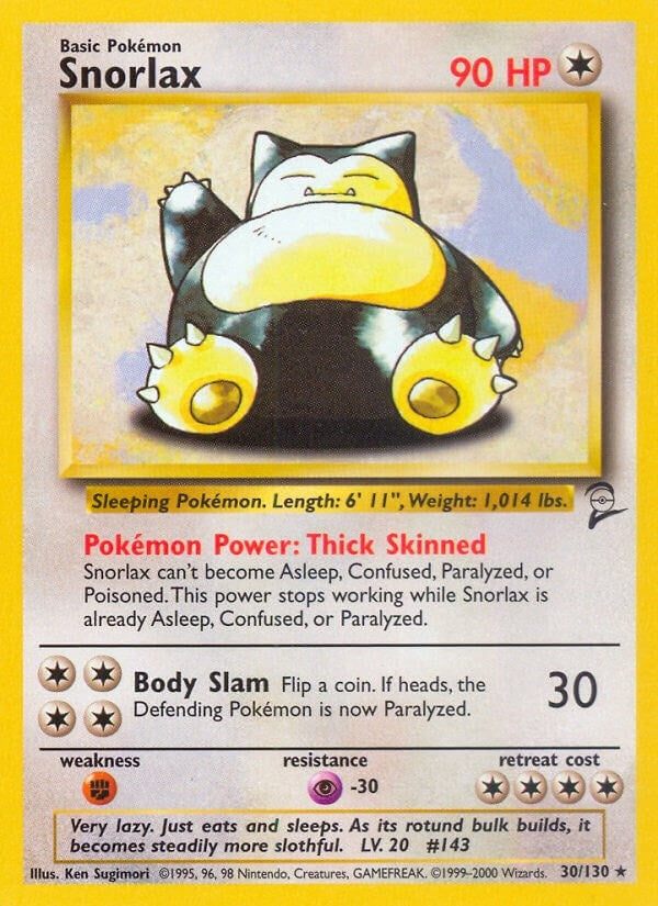 Snorlax (030/130) [BS2]