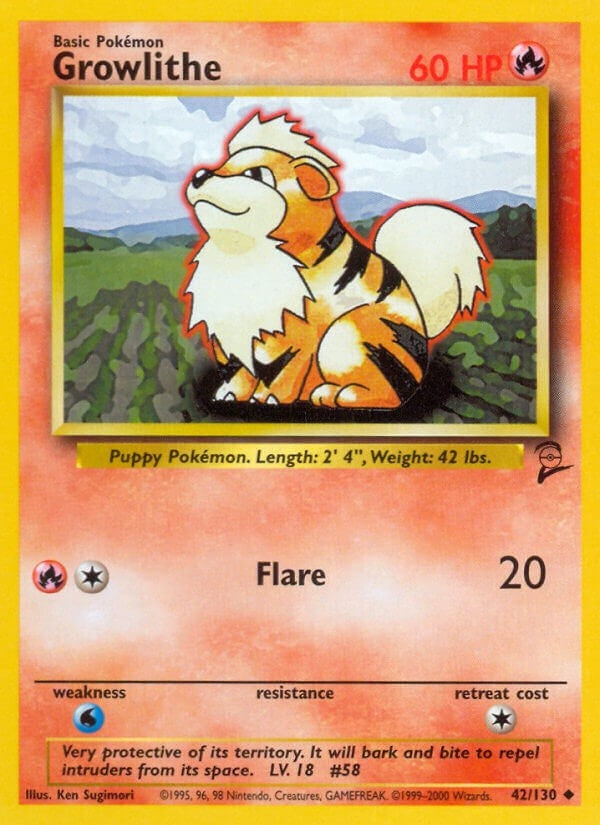 Growlithe (042/130) [BS2]