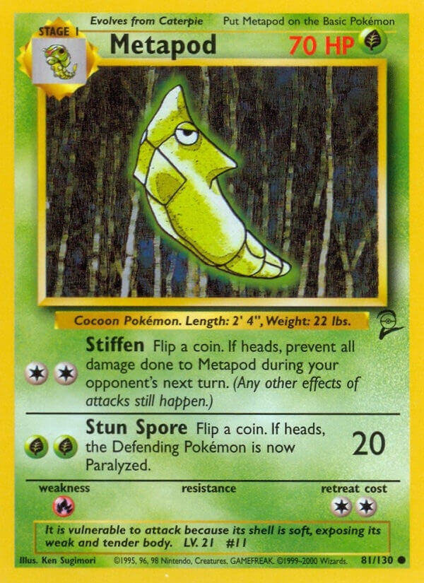 Metapod (081/130) [BS2]