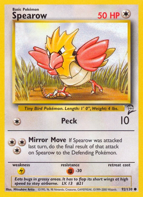 Spearow (092/130) [BS2]