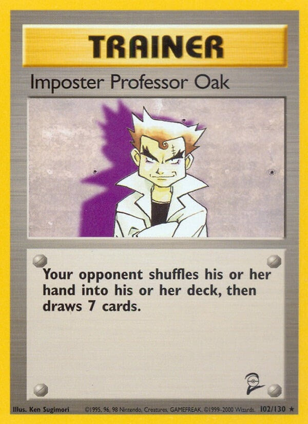 Imposter Professor Oak (102/130) [BS2]