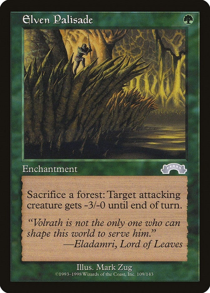 Elven Palisade (109) [EXO]