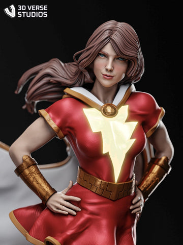 Mary Marvel Resin Statue - view 1