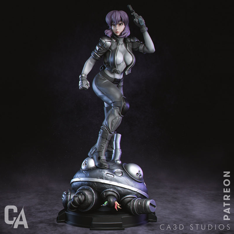 Motoko Resin Statue - view 5