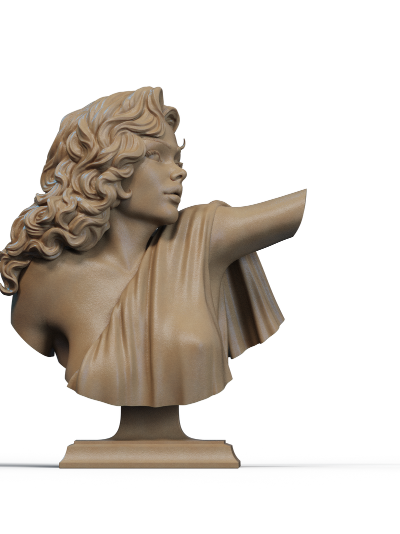 Pinupp Resin Bust - view 1