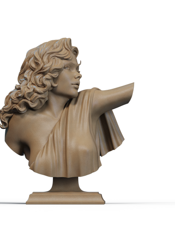 Pinupp Resin Bust - view 1