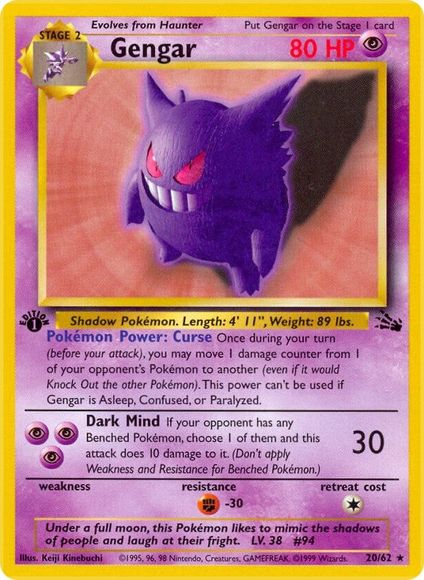 Gengar 20 (20/62) [FO]