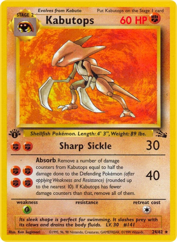 Kabutops 24 (24/62) [FO]