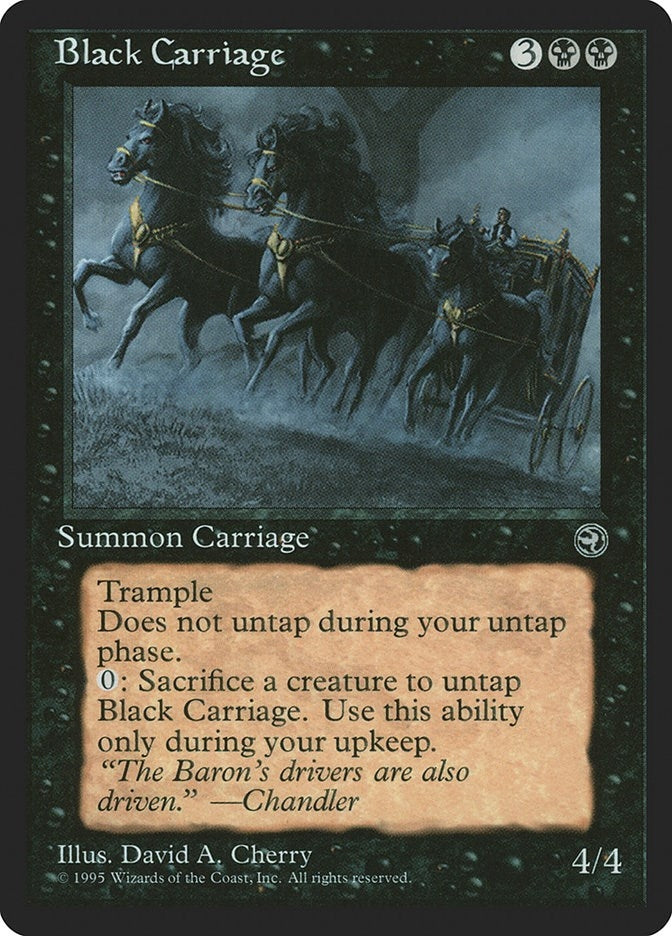 Black Carriage [HML]