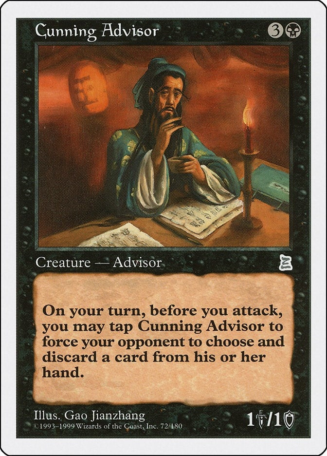 Cunning Advisor (72) [PTK]