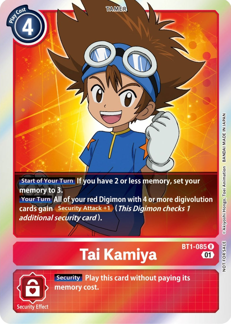 Image for Tai Kamiya - BT1-085 (ST-11 Special Entry Pack) [Release Special Booster]
