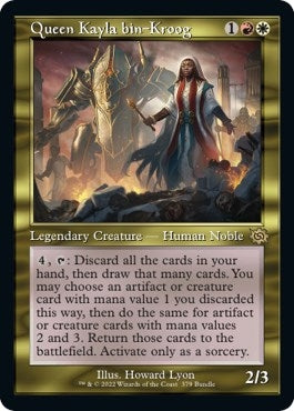 Queen Kayla bin-Kroog (Retro) (Bundle) [The Brothers' War]